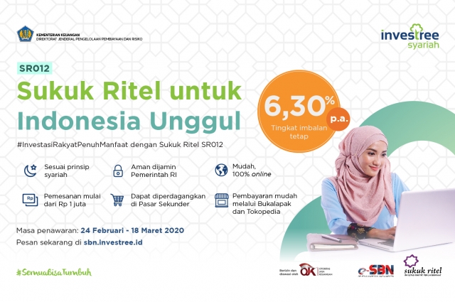 Pertama Kali Tawarkan Sukuk Negara Ritel Seri SR012, Investree Optimis Dapat Berkontribusi Lebih bagi Keuangan Syariah di Indonesia